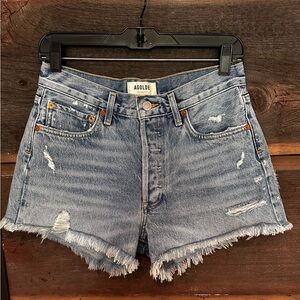 AGOLDE Parker Vintage Cut Off Short in Swampmeet